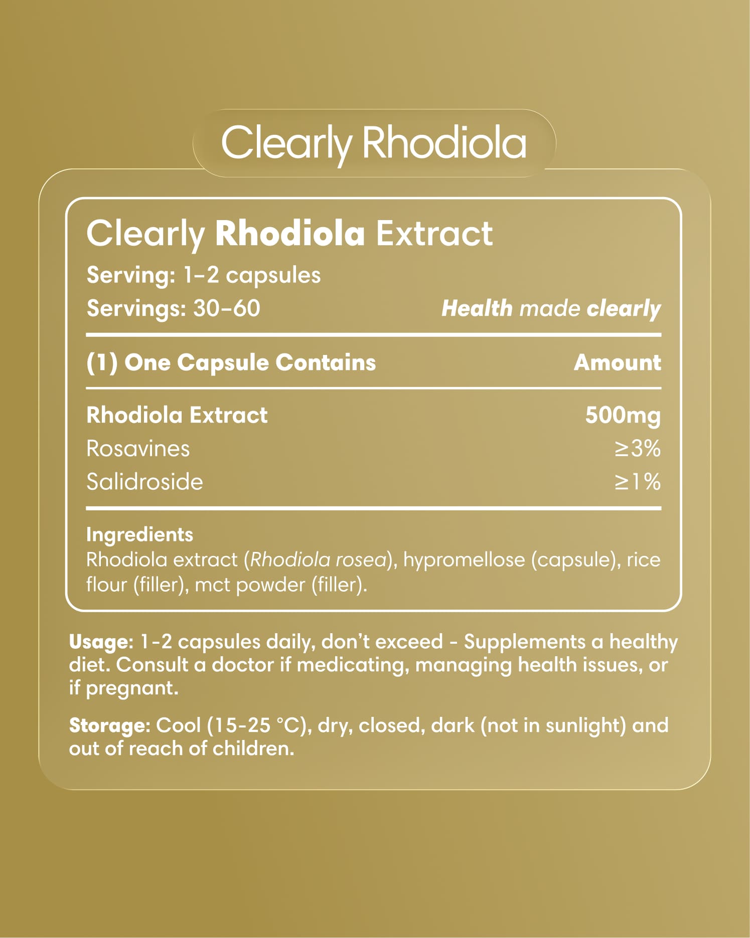 Rhodiola